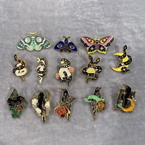 Witchy Enamel Pin 34-46